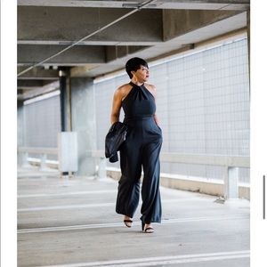 Dress Barn Plus size Black Jump Suit 22